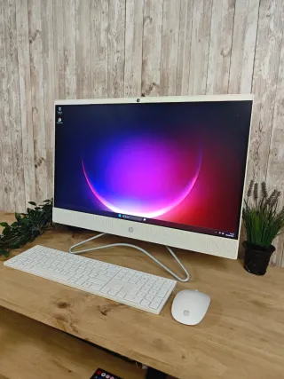 HP All in One PC blanco