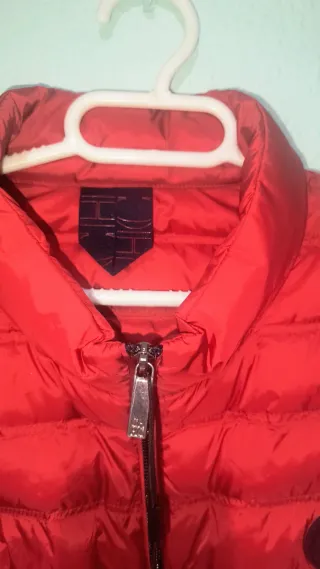 Chaleco acolchado rojo Carolina Herrera