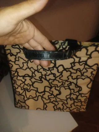 Bolso Tous Beige y Negro