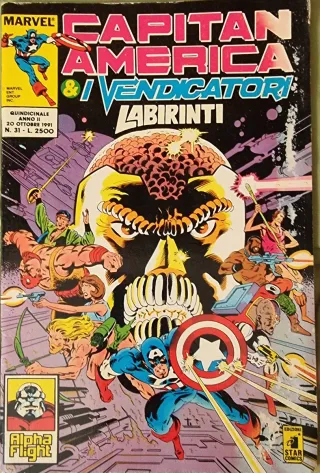 Vendo fumetti capitan america e fantastici 4