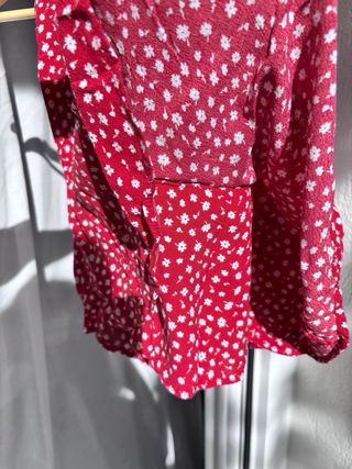 Falda pantalón Zara floral