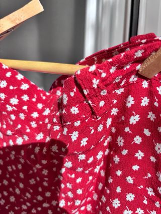 Falda pantalón Zara floral