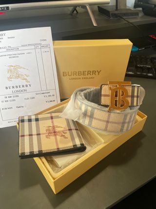 Set cintura e portafoglio