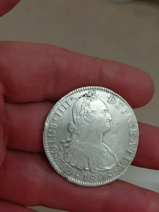 8 Reales México Carlos III 1808