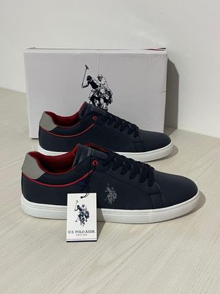 Scarpe U.S. Polo Assn. Blu/Rosse Tg 44