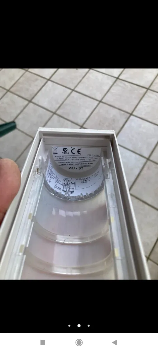 Sensore perimetrale Optex VXI-ST