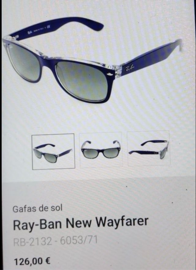 Occhiali da sole Ray-Ban New Wayfarer RB2132