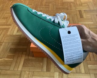 Nike Cortez Edición Limitada Verde/Amarillo