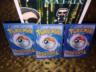 Lote 3 Cartas Pokémon: Charmander, Charmeleon, Cha