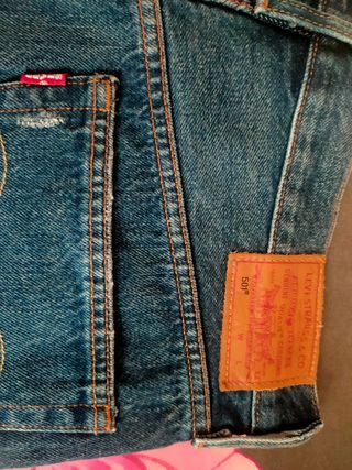 Vaqueros cortos Levi's mujer