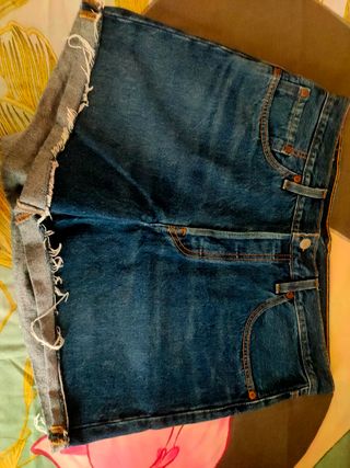 Vaqueros cortos Levi's mujer