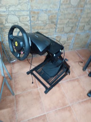 Soporte y Volante Ferrari ps4 y ps5