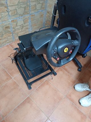 Soporte y Volante Ferrari ps4 y ps5