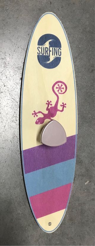 Percha Decorativa Tabla de Surf
