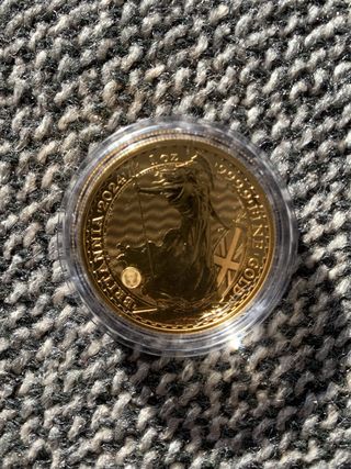 Moneda Oro 1 Onza Britannia 2024