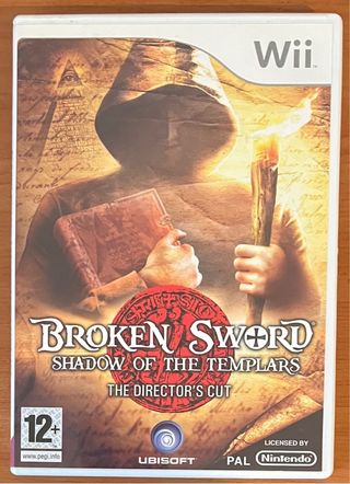 Broken Sword Shadow of The Templars:Nintendo WII P