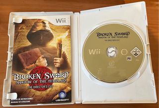 Broken Sword Shadow of The Templars:Nintendo WII P