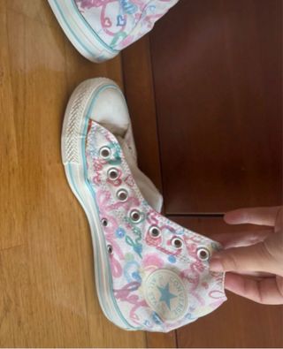Converse All Star Estampado Corazones Multicolor