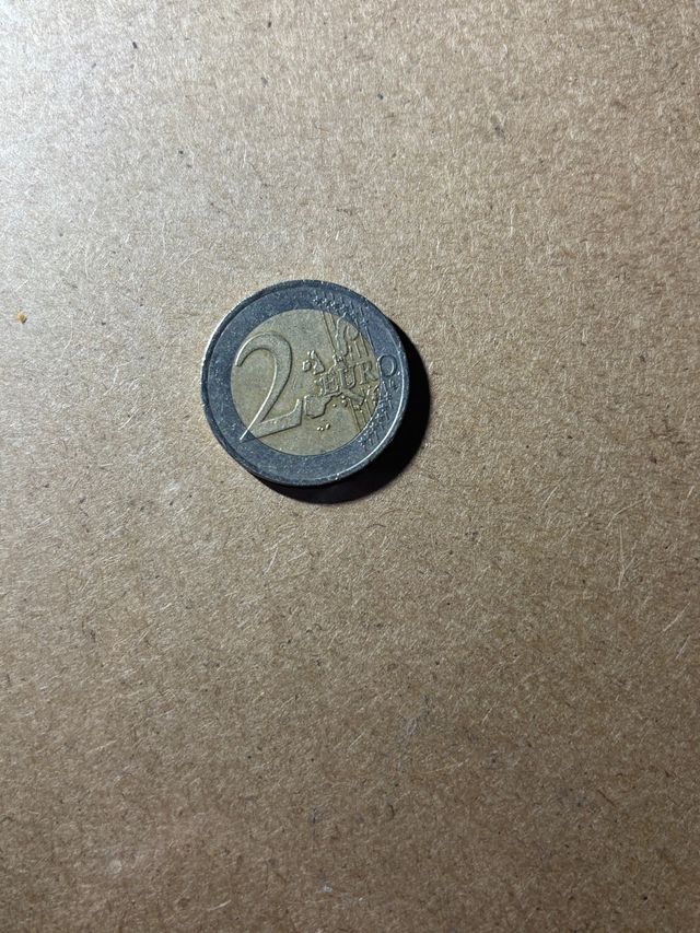 Moneda 2€ Austria 2002 error acuñación