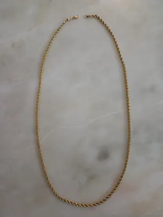 Cadena Salomónica Oro 22K