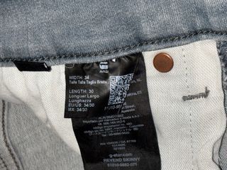 Pantalones G-Star RAW Grises 