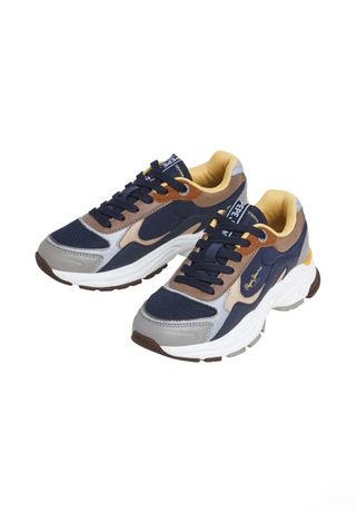 Zapatillas Pepe Jeans niño azul y marrón
talla 32