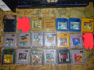 Lote de 18 juegos de Gameboy originales