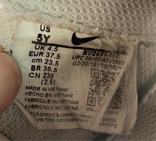 Zapatillas Nike Air Blancas y Azules