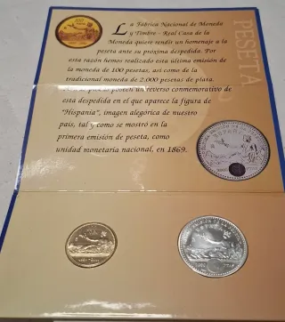 Última emisión de la Peseta