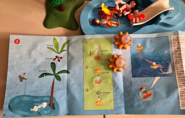 2 Parques Acuáticos Playmobil 6670 y 6673