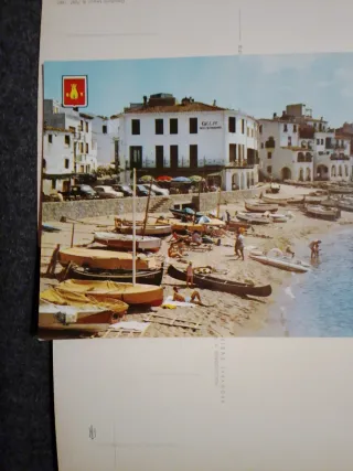 Postal antigua Calella Palafrugell 