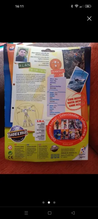 MADELMAN de ESCALADA 
( Sin abrir)











