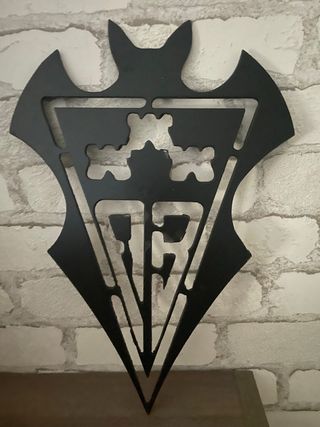 Escudo Decoración Negro Albacete balompié 