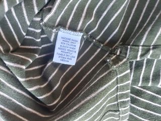 Polo Ralph Lauren Rayas Verde y Beige