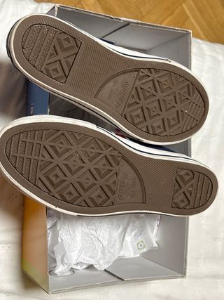 Zapatillas Converse All Star Velcro Azul