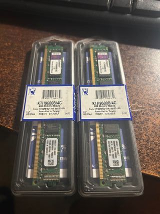 2x Kingston KTH9600B/4G DDR3 1333MHz 4GB