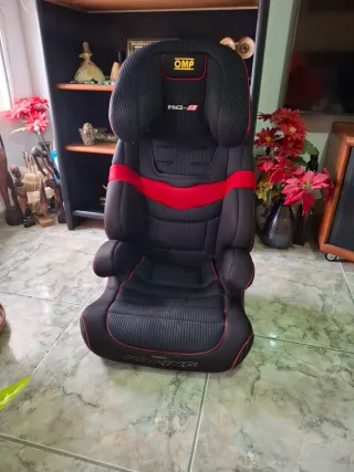 Silla de coche OMP RC-S Negra/Roja