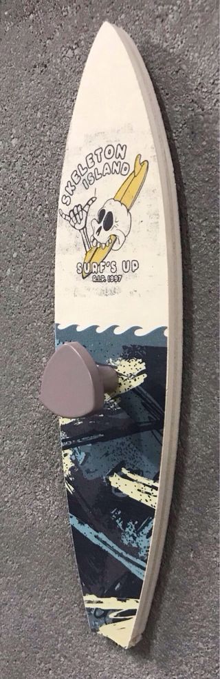 Percha Tabla de Surf Morada