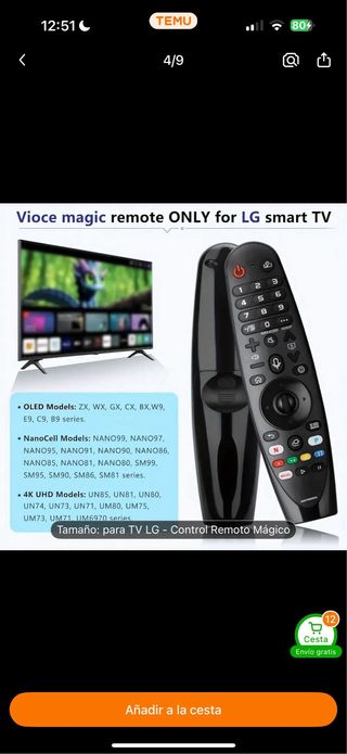 Control LG Magic Control
