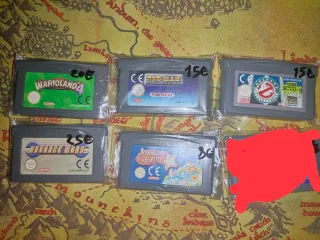 Lote de 5 Juegos Game Boy Advance originales