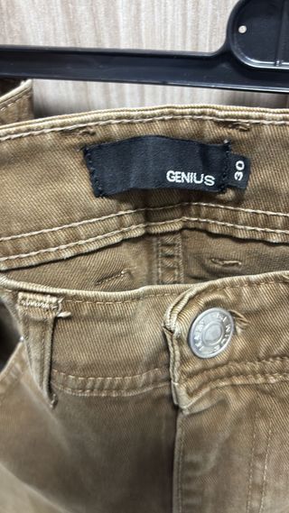 Jeans marroni uomo