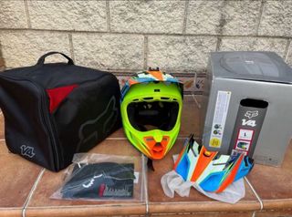 Casco Fox V4 Carbono Talla L