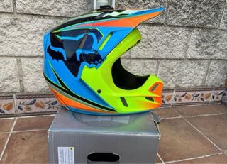 Casco Fox V4 Carbono Talla L