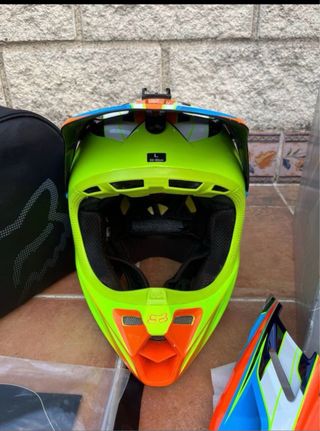 Casco Fox V4 Carbono Talla L