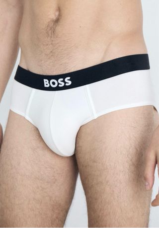 Pack 2 slips Hugo Boss blancos