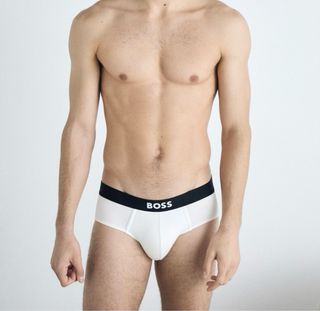 Pack 2 slips Hugo Boss blancos