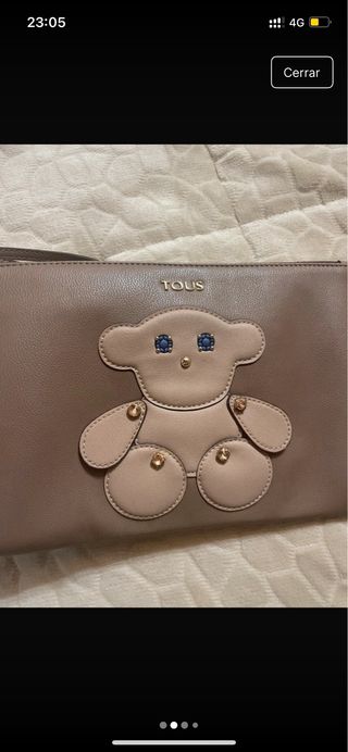 Bolso de mano Tous oso