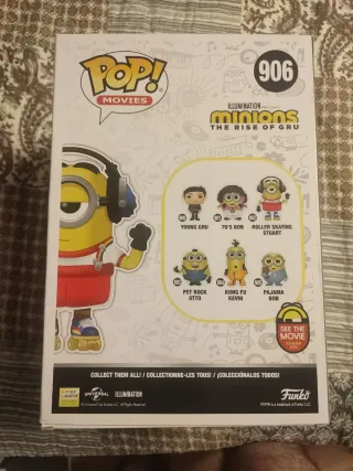 Funko XL Minions Stuart Patinador 906