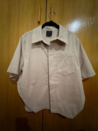 Camisa Jordan Beige Manga Corta