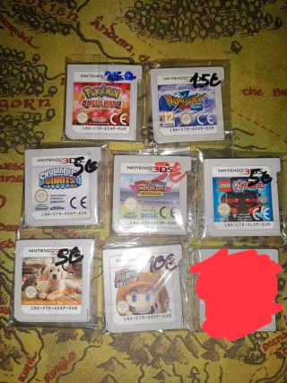 Lote de 7 juegos de Nintendo 3ds originales